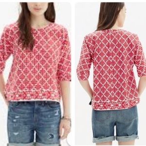 Madewell Province Tee in Ikat Bloom